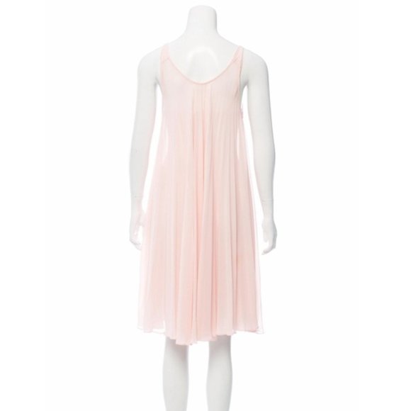 ZIMMERMAN Plisse Tent Blush Dress - Picture 3 of 3